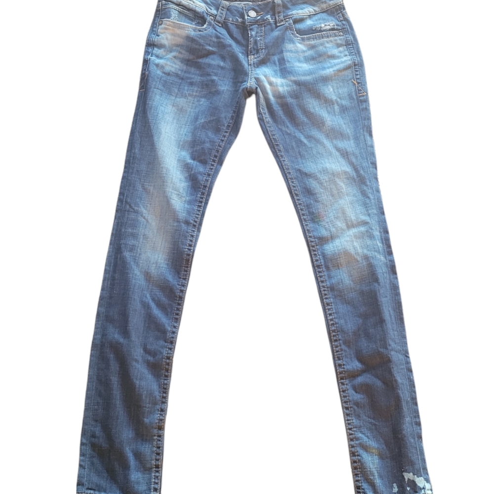 Buckle Black Skinny Jeans